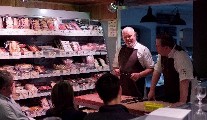 Pat Whelan Butchery Skills Demo at Avoca Monkstown